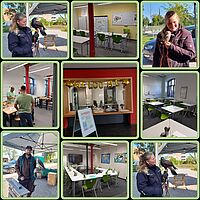 Collage vom Tag der offenen Tür 2024 am LernWerk